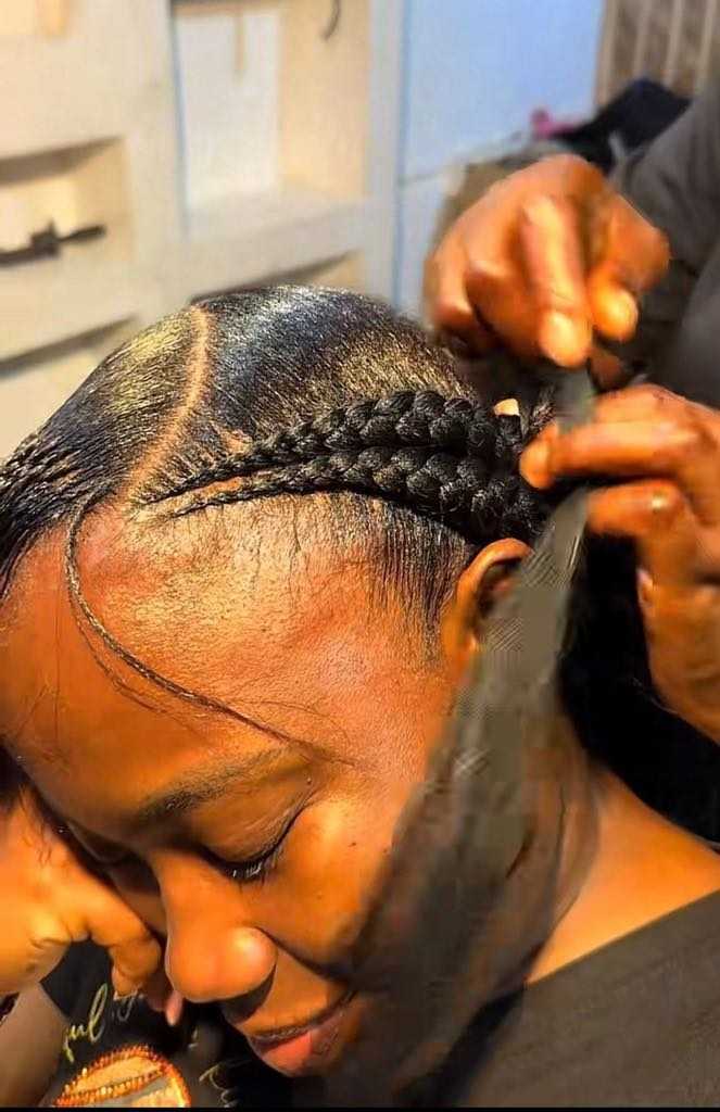 Feed-In Stitch Cornrow Artistry