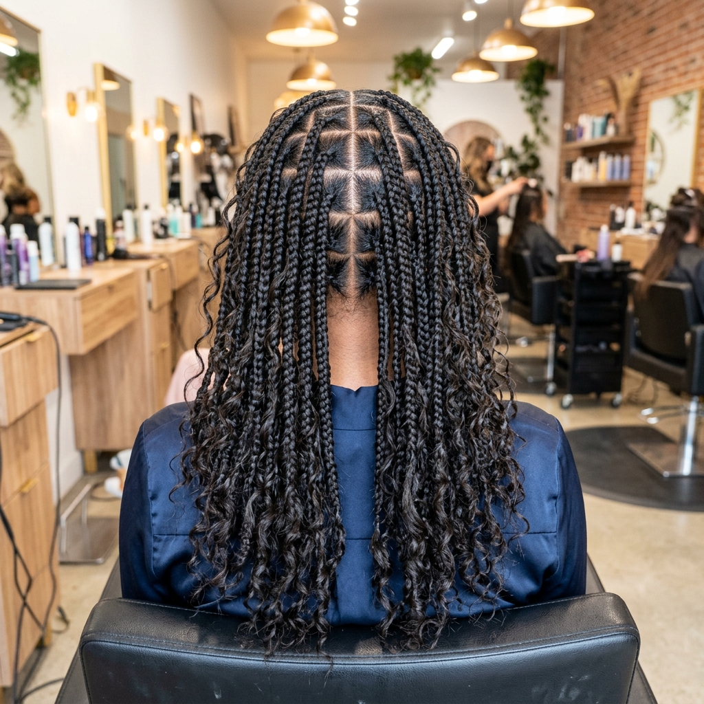 18 Inch Boho Knotless